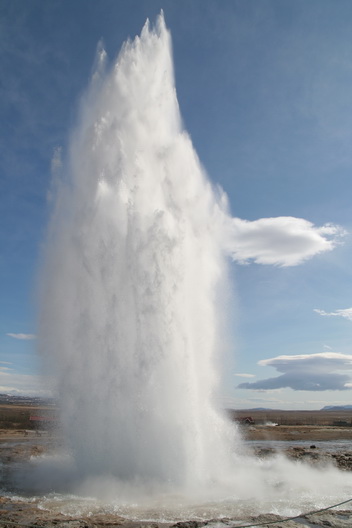 The geyser Strokkur - 2008