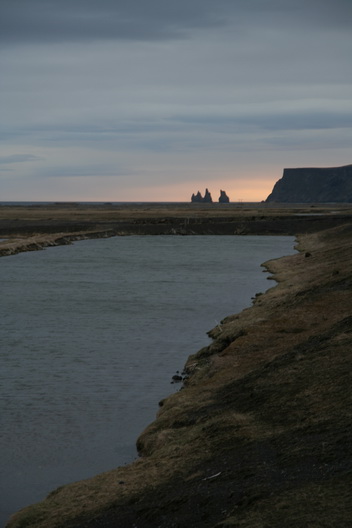 Sunset near Vik - 2008