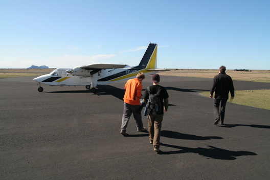 Britten Norman at Bakki airfield - 2008