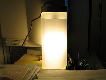 My new lamp designed by myself.